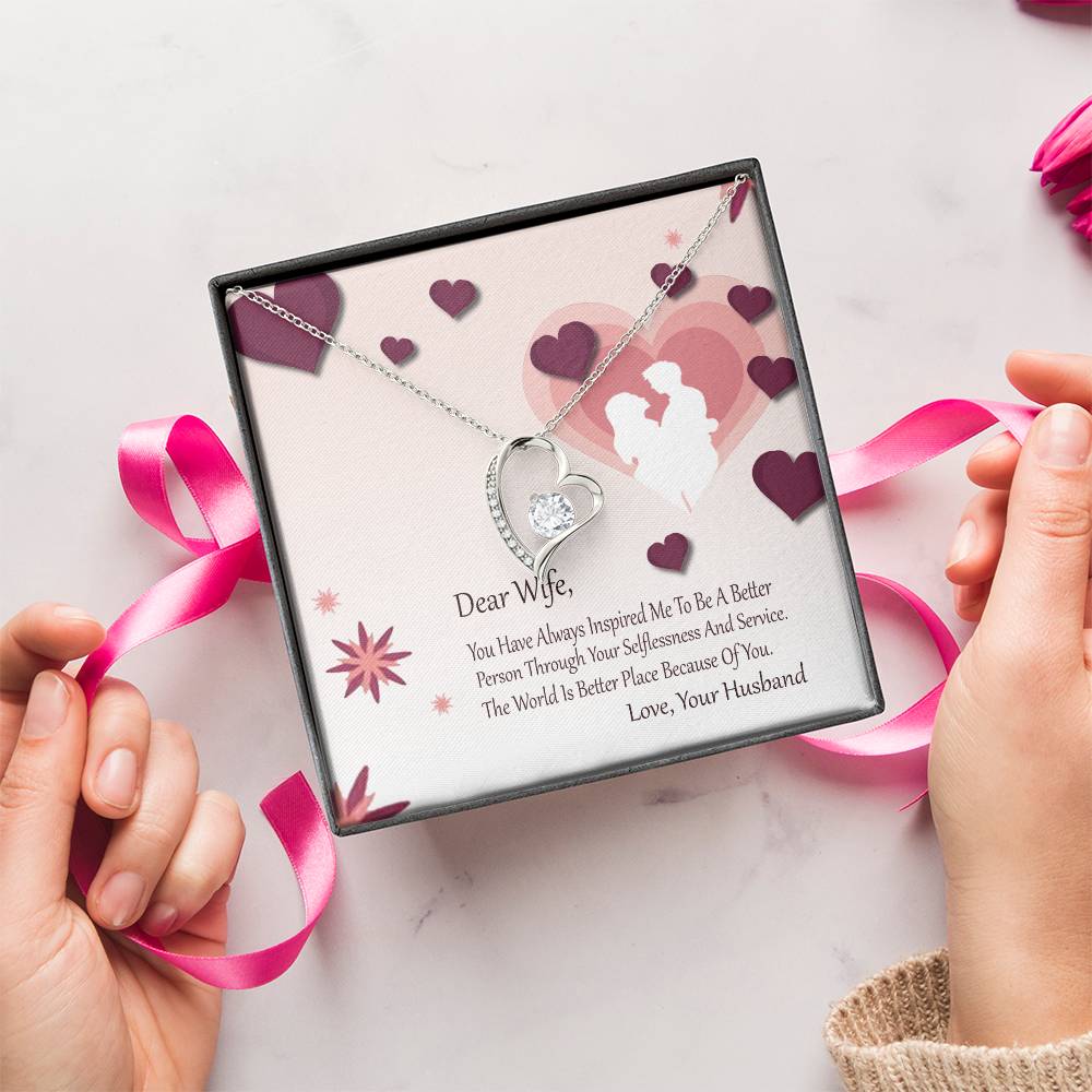 Gift For Wife Always Inspired Me Necklace 1 Forever Love Necklace