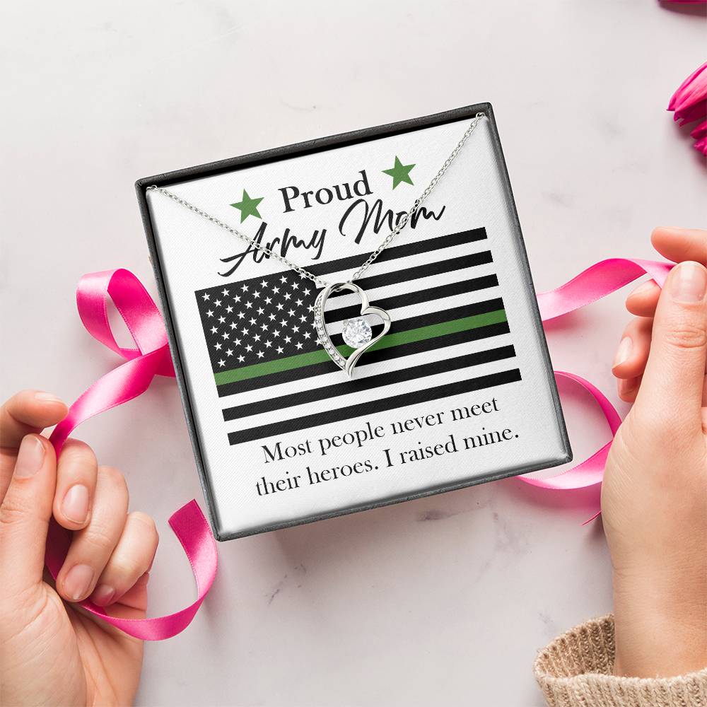 Mother's Day I Raised Mine 1 Forever Love Necklace