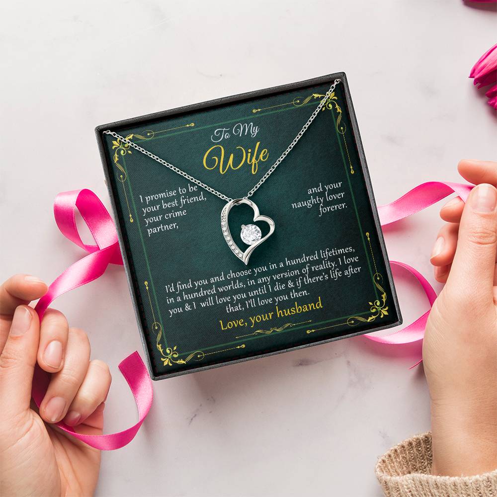 I Promise Forever Love Necklace