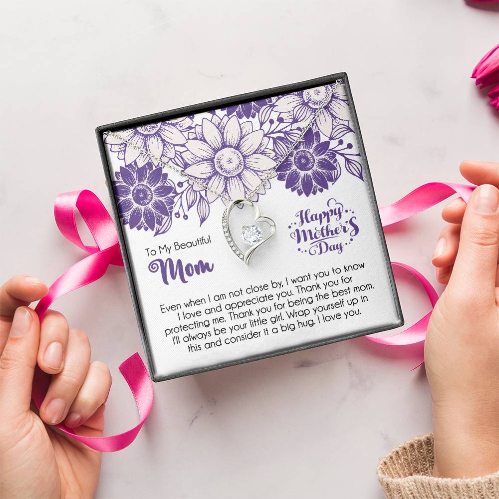 Mother's Day Gift Necklace For Mom Mother's Day Necklace Best Gift For Mom Mother's Day Necklace 1 Forever Love Necklace