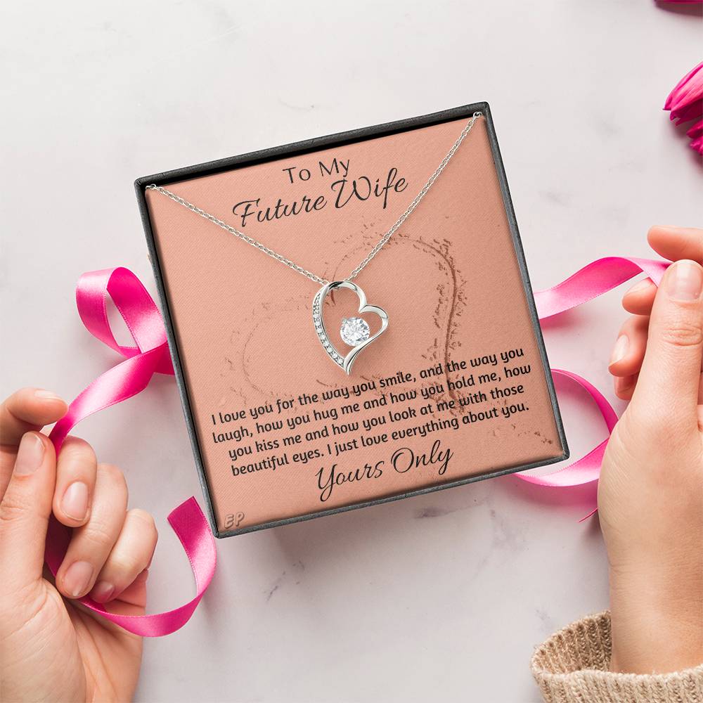 To My Beautiful Future Wife Immaculate Forever Love Necklace