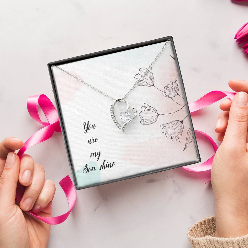 You Are My Son Shine 2 1 1 Forever Love Necklace