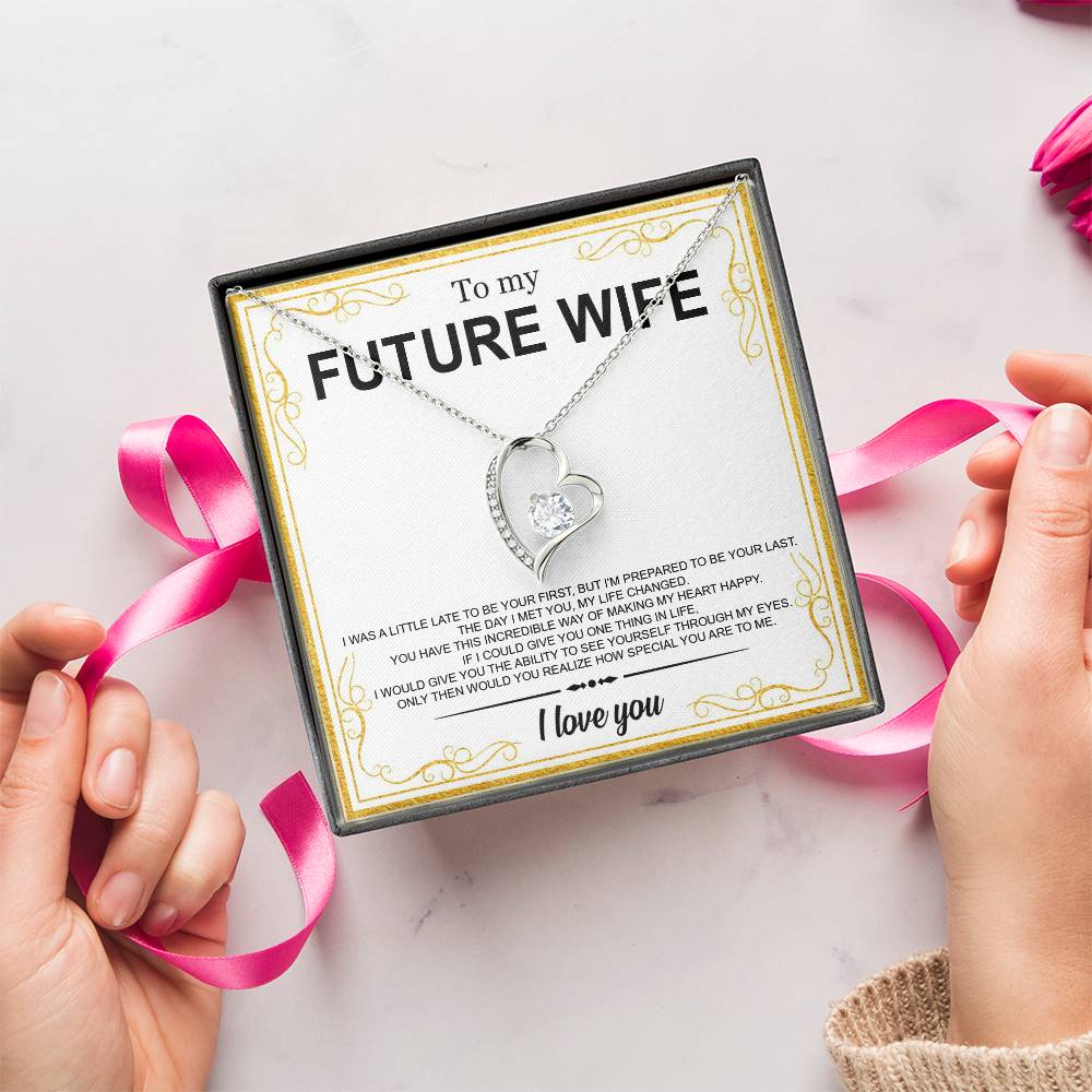 To My Future Wife You Are Special To Me Tmfw24 1 Forever Love Necklace