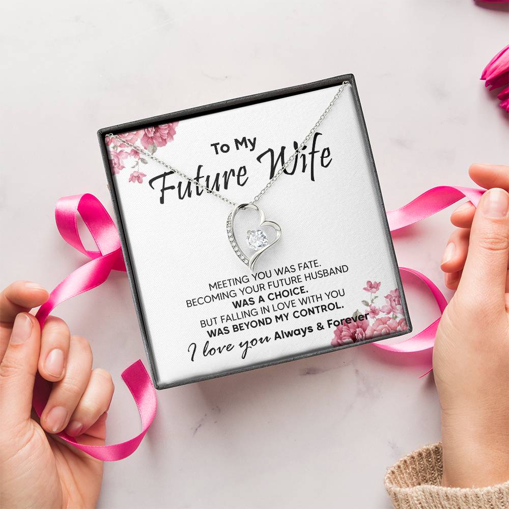 To My Future Wife - Forever Love Necklace - So145 Forever Love Necklace