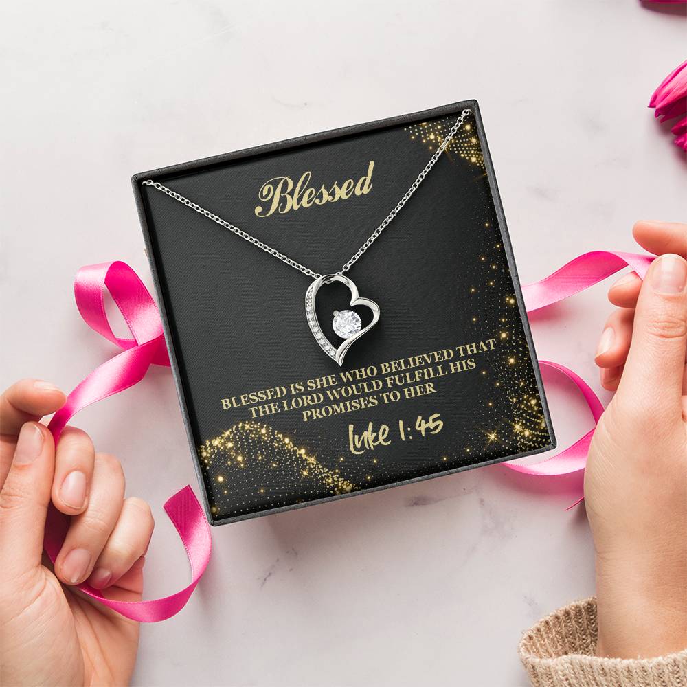 Luke 145 God's Promise Necklace 1 Forever Love Necklace