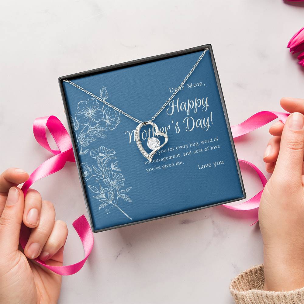 Forever Love Necklace Happy Mother's Day Forever Love Necklace