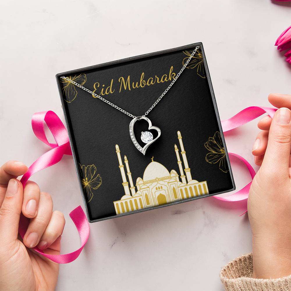 Beautiful Eid Gift For Your Daughter Forever Love Necklace