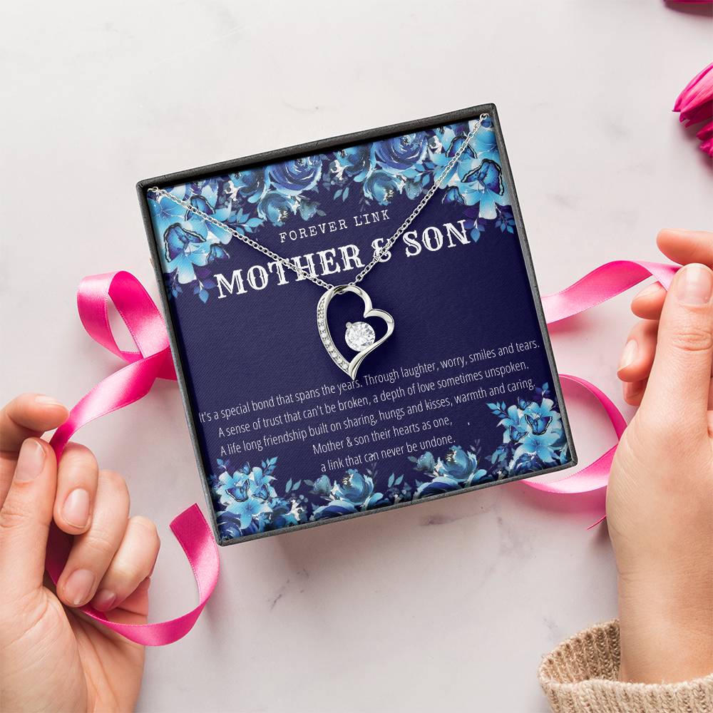 Mother & Son Forever Necklace A Link That Can Never Be Undone 1 Forever Love Necklace
