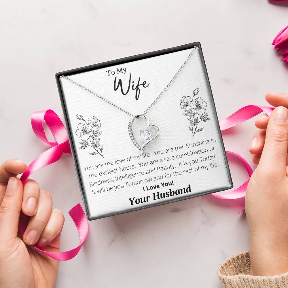 Dazzling For That Special Woman In Your Life 1 Forever Love Necklace