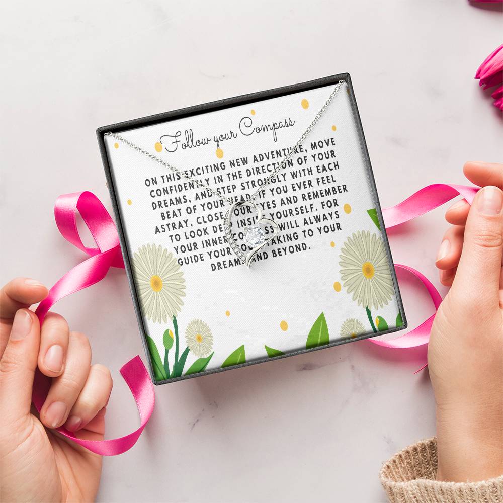 Class Of 2022 Necklace Jewelry Gift Graduation Gift For Daughter Gift From Mom I'll Always Be There For You Forever Love Necklace