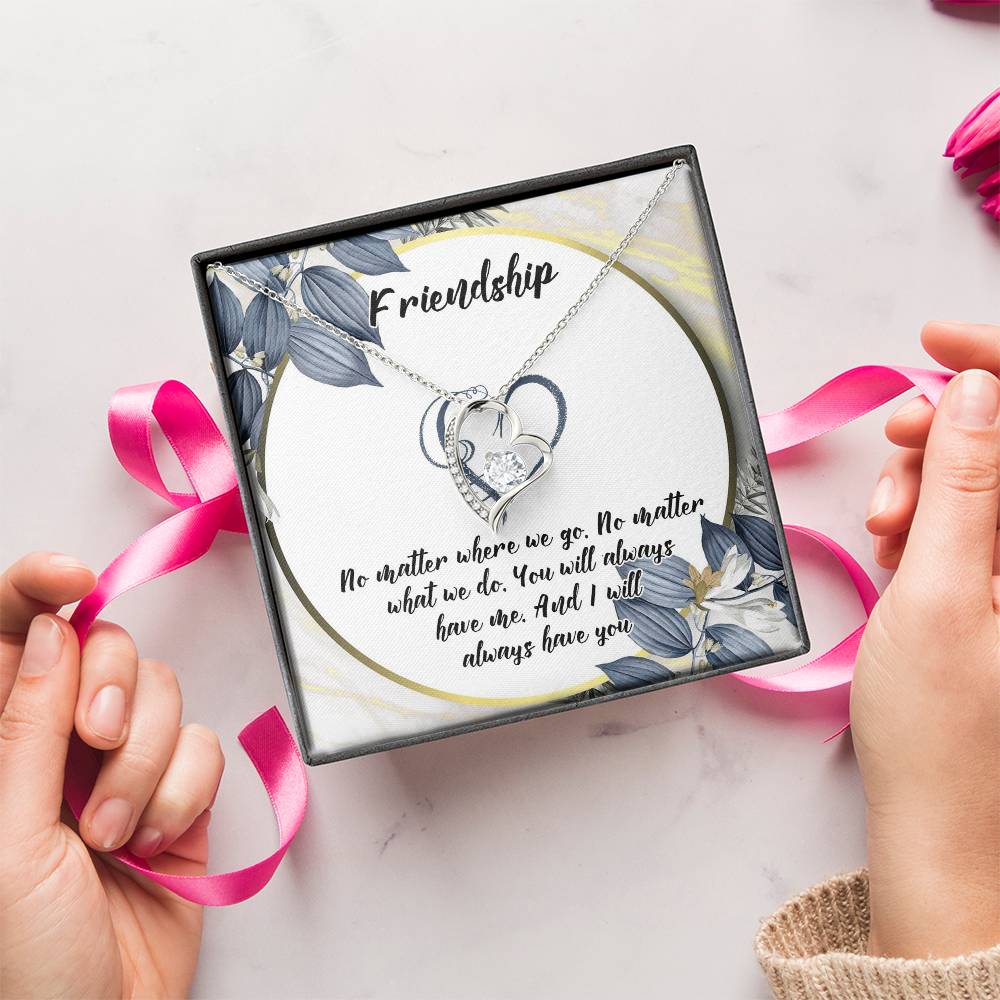 Best Friend Necklace Gift Friendship Necklace Gift Best Friend Birthday Gift Jewelry Soul Sister Forever Love Necklace Friendship Forever Love Necklace