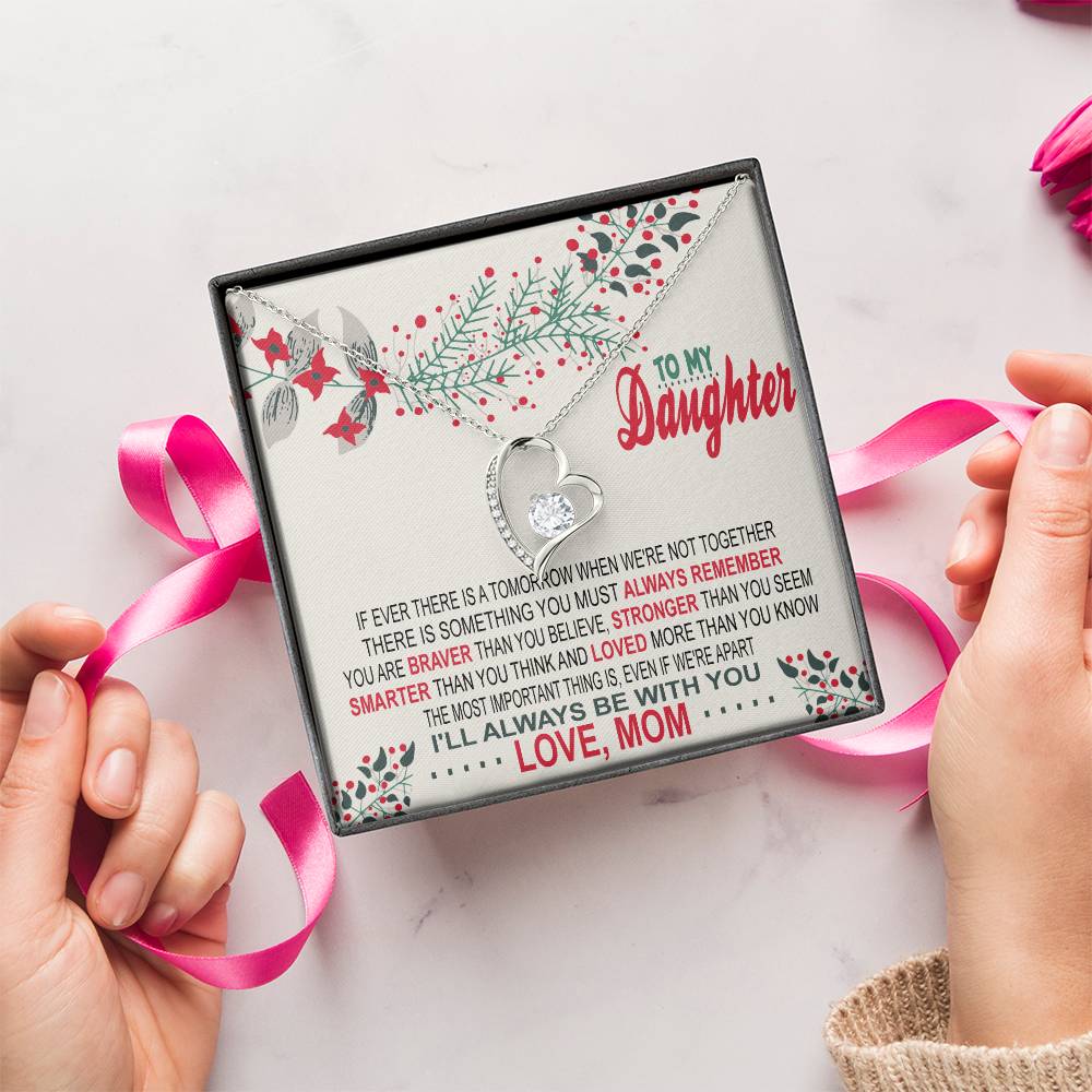 Gift For Daughter From Mom Daughter Mother Necklace Daughter Gift From Mom To My Daughter Daughters Birthday Unique Gift For Daughter Grown Up Forever Love Necklace