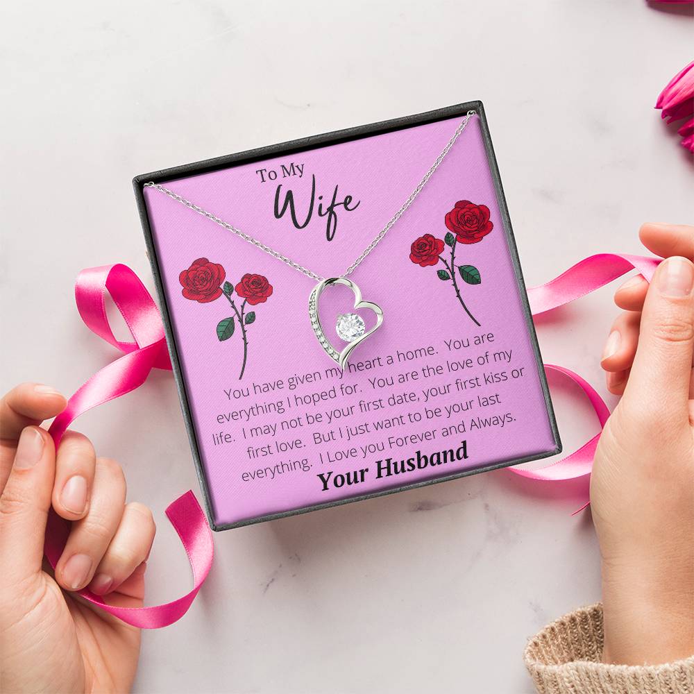 Dazzling Forever Love Necklace For That Special Woman On Valentine's Day 1 Forever Love Necklace