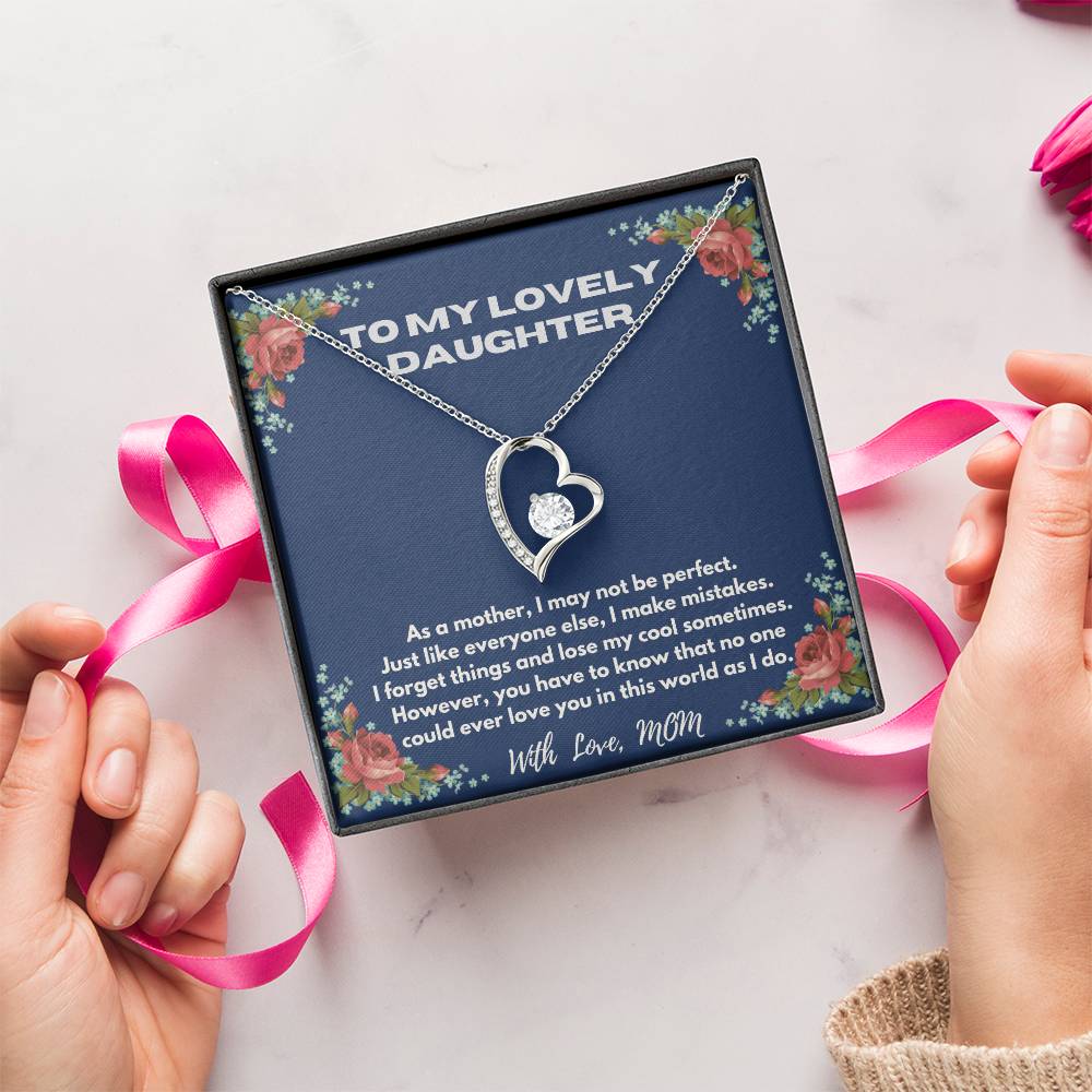 Forever Love Necklace To Daughter 1 Forever Love Necklace