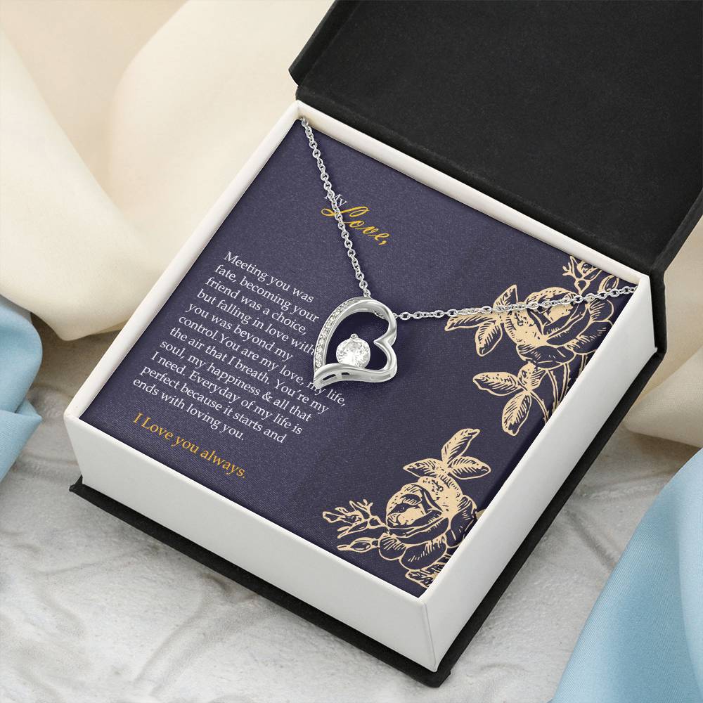 My Happiness Offer Forever Love Necklace