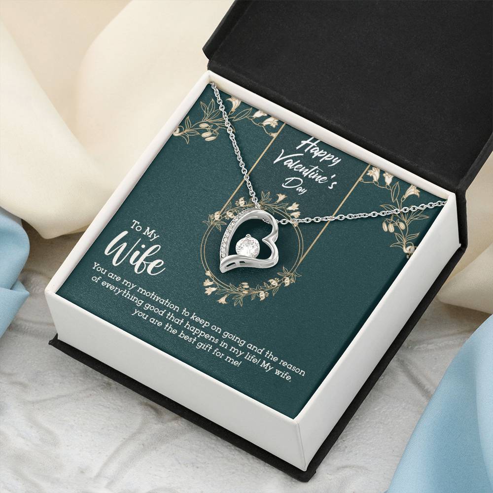 To My Wife - You're My Best Gift - Necklace Forever Love Necklace