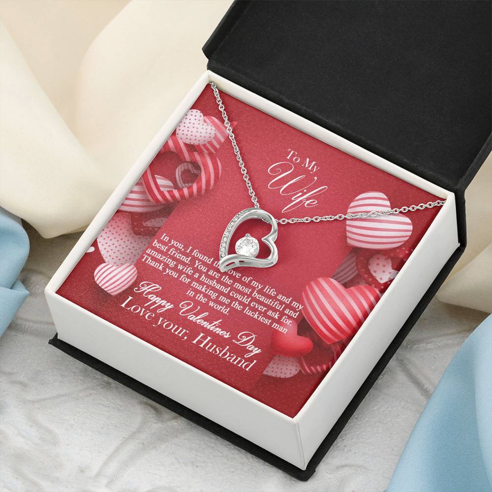 To My Wife 2 Forever Love Necklace