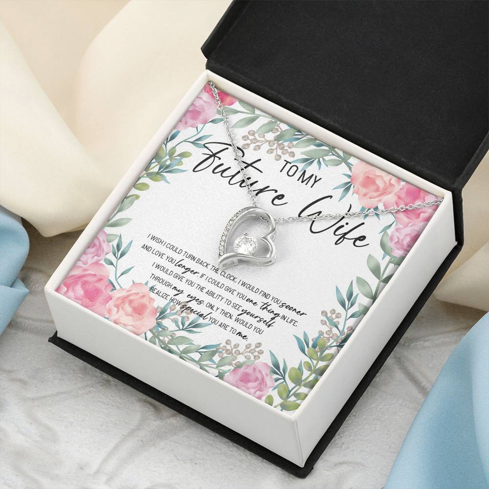 My Future Wife Necklace Gift To My Wife Necklace Customize Future Wife Necklace Necklace For Wife Necklace Gift For Wifewife Forever Love Necklace