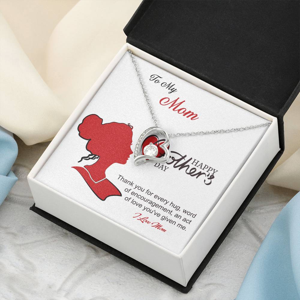 I Love Mom Mother Necklace 1 Forever Love Necklace