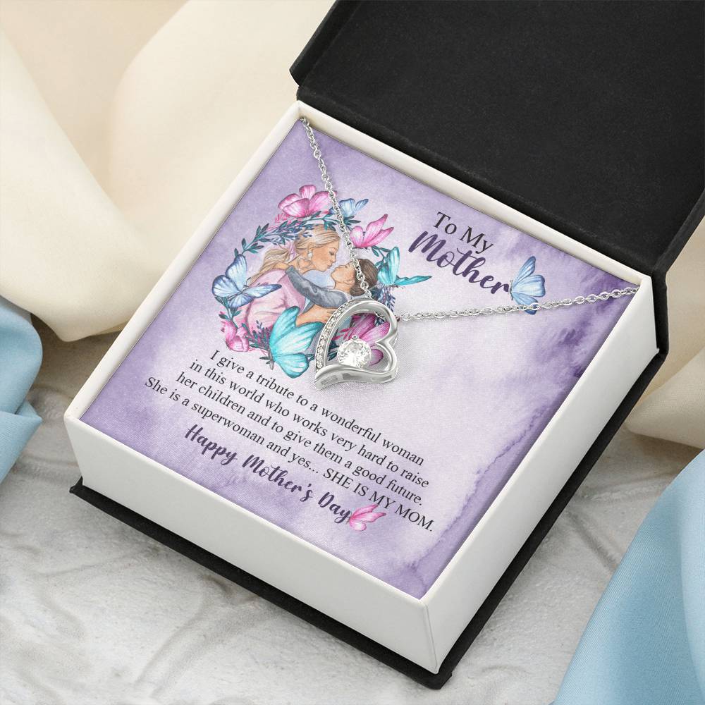 Mother's Day Necklace Forever Love Necklace