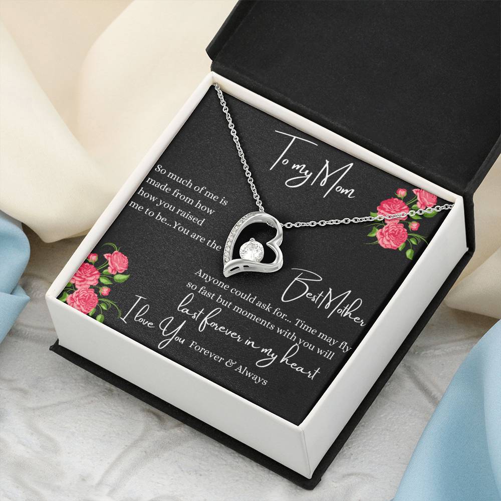 To My Mom Forever Love Necklace