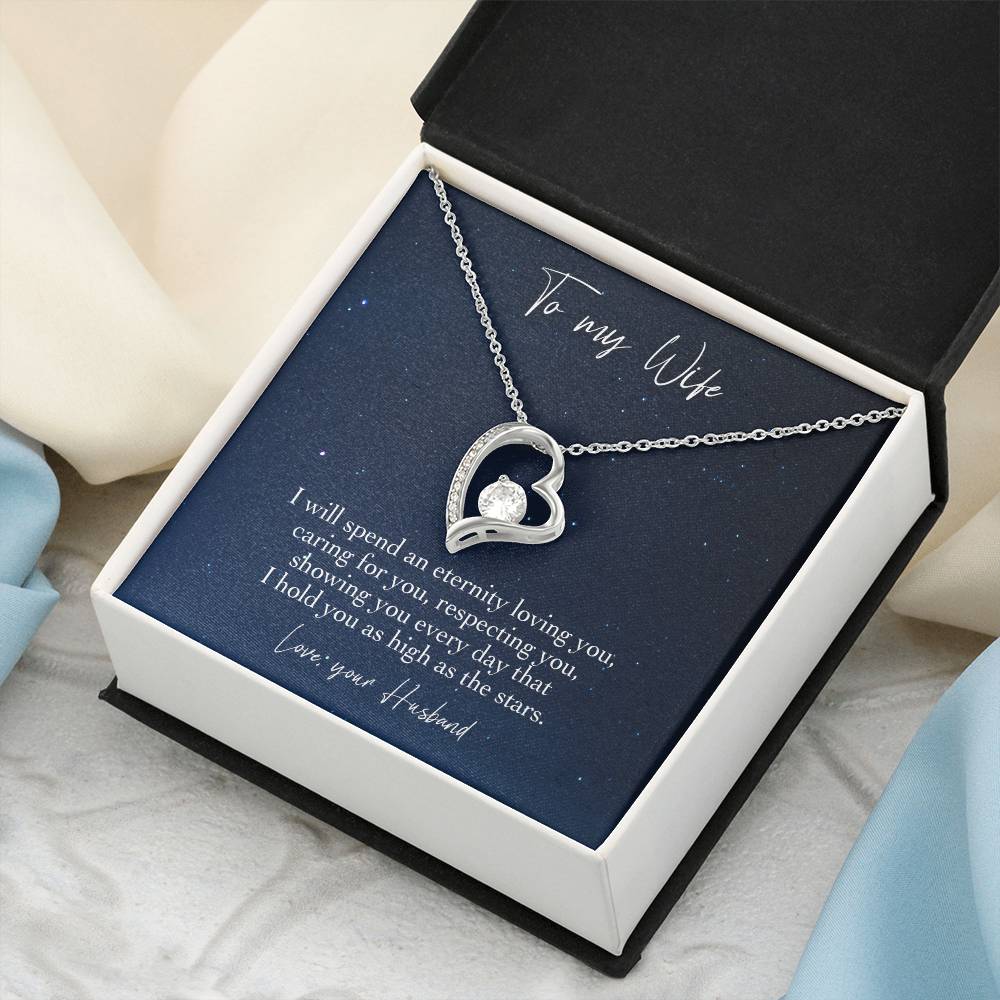 I Will Spend An Eternity Loving You Forever Love Necklace