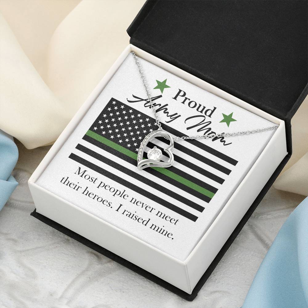 Mother's Day I Raised Mine 1 Forever Love Necklace