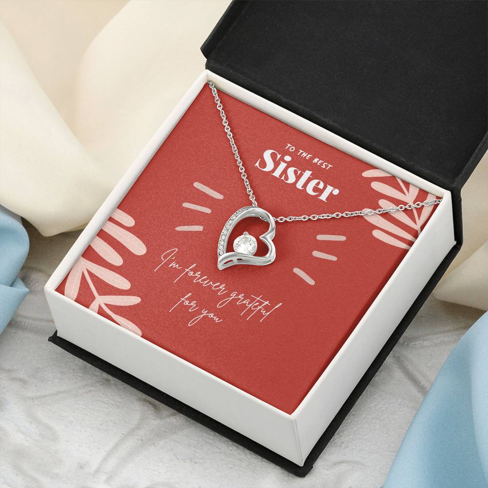 Sister Gift 1.3 Forever Love Necklace