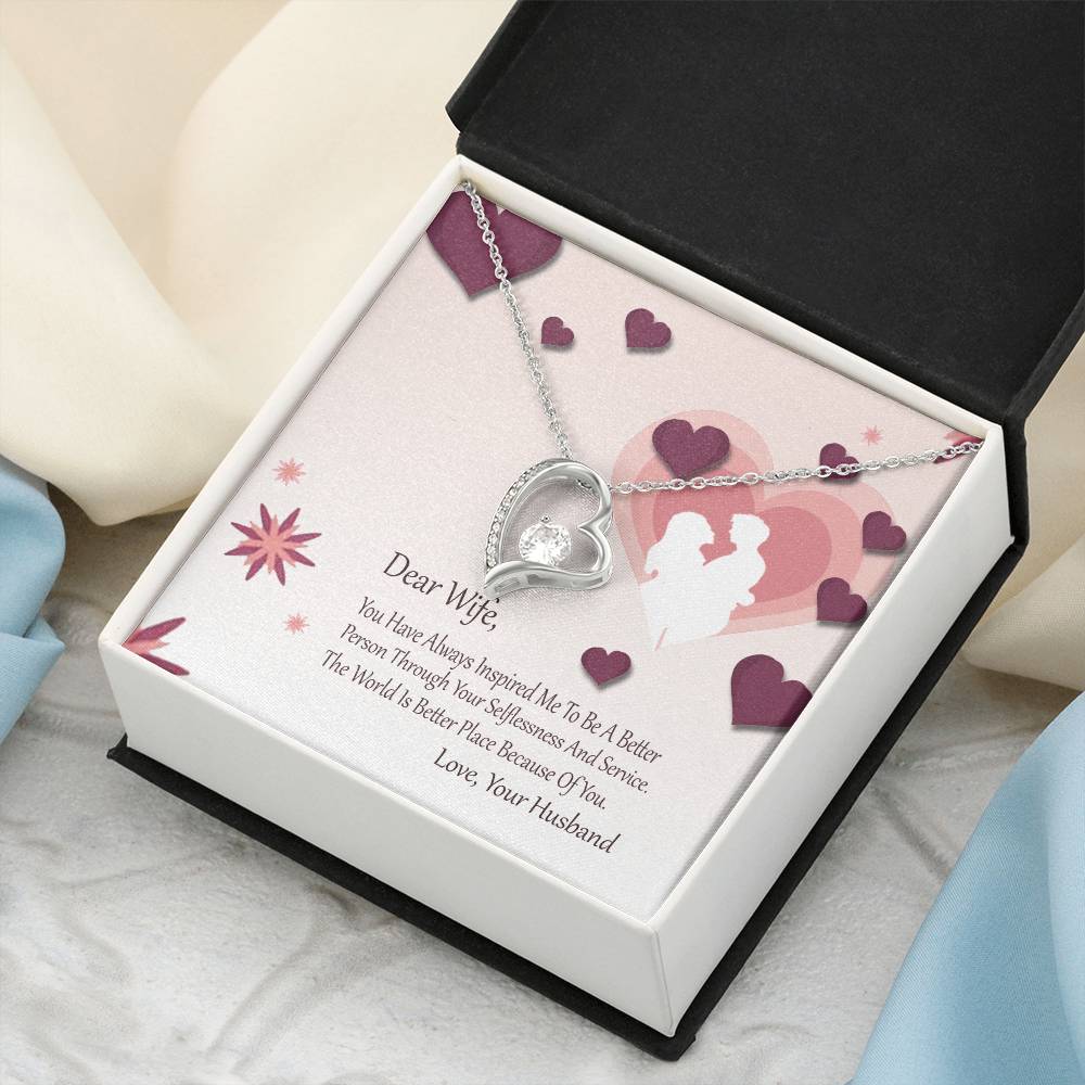 Gift For Wife Always Inspired Me Necklace 1 Forever Love Necklace