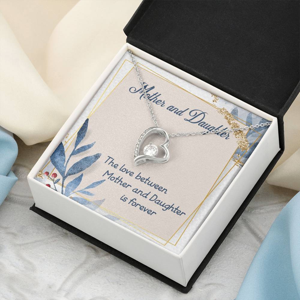 Mother Daughter Necklacemother Daughter Jewelry Mother Necklace Gifts Mom Daughter Forever Love Necklace Necklace For Mom From Forever Love Necklace