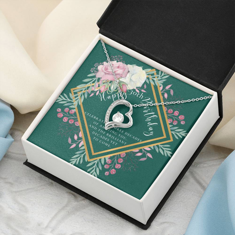 Daughter Birthday Gift Daughter Jewelry Daughter Necklace Mom To Daughter Necklace Meaningful Necklace For Daughter 30th Birthday Gifts Forever Love Necklace