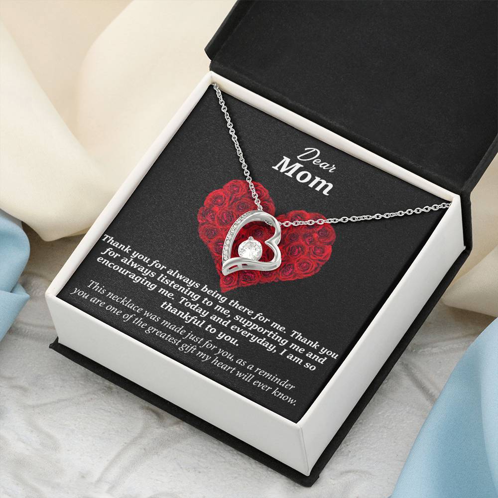 I Am So Thankful Mom Forever Love Necklace