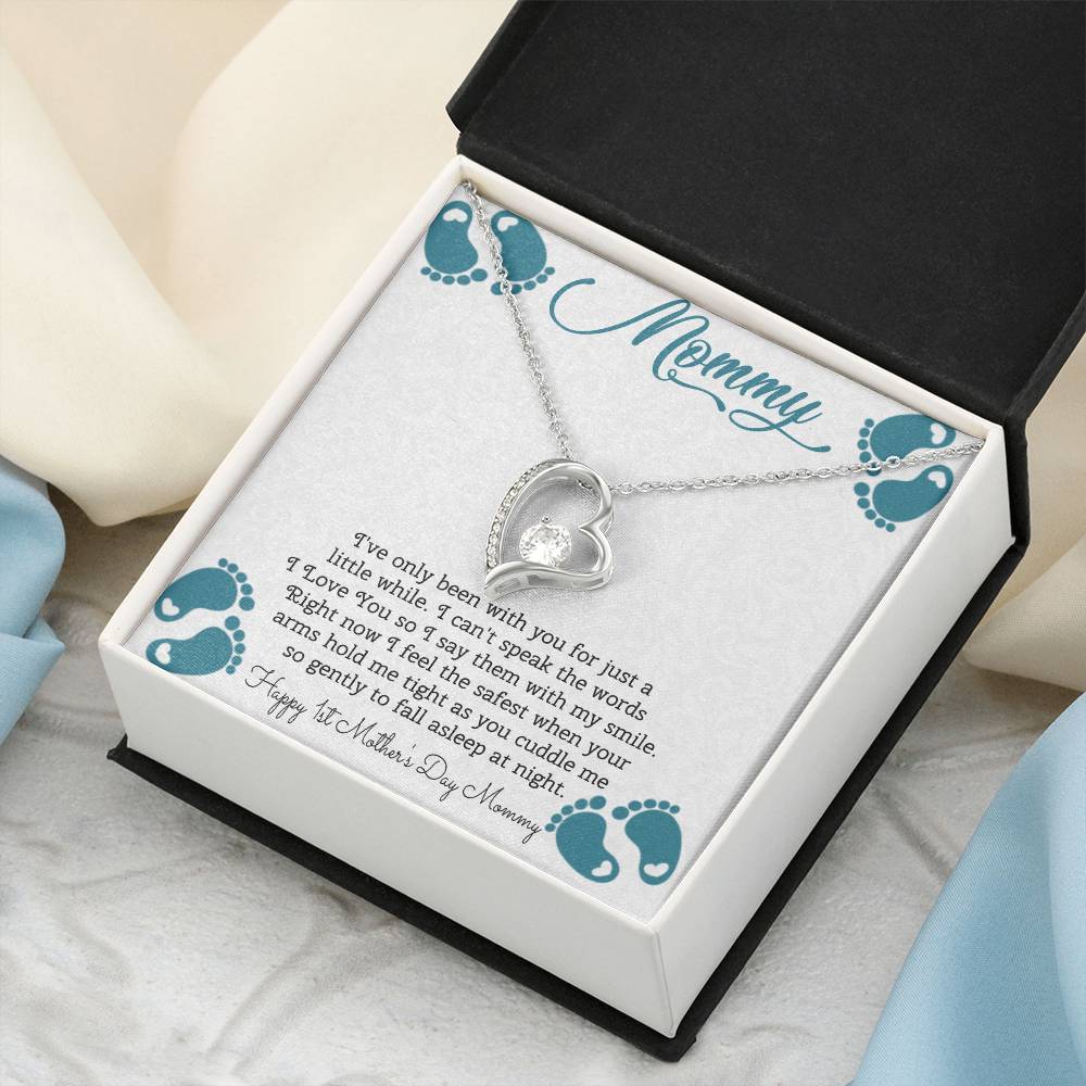 Mommy 1st Mother's Day Forever Love Necklace