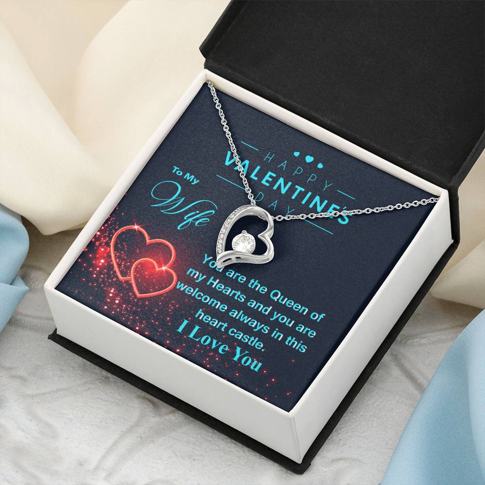 Valentine's Day Gift For Wife Romantic Gift Ideas Gift For Wife Forever Love Necklace