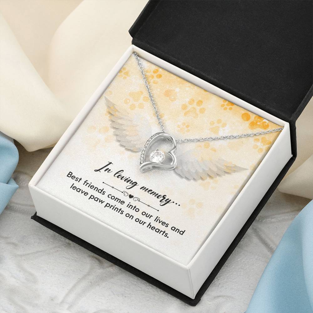 In Loving Memory Best Friends Come Into Necklace 1 Forever Love Necklace
