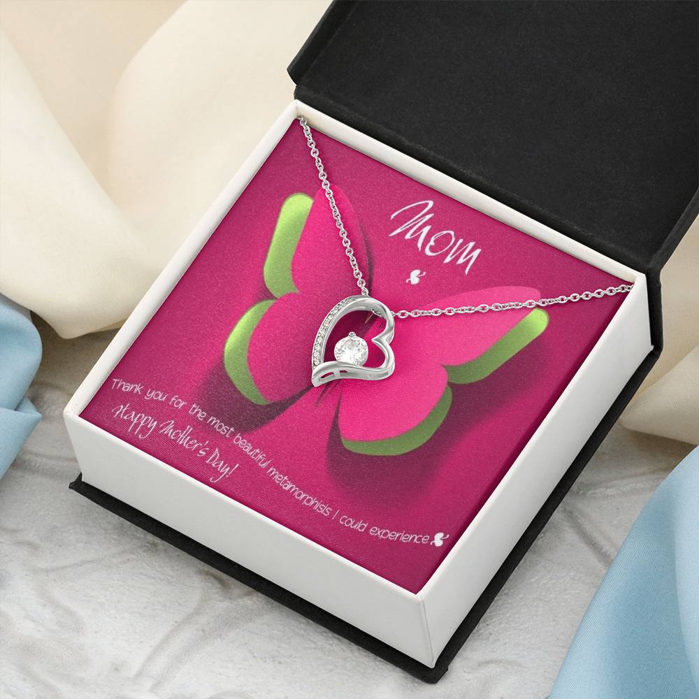 To My Mom 2 Forever Love Necklace