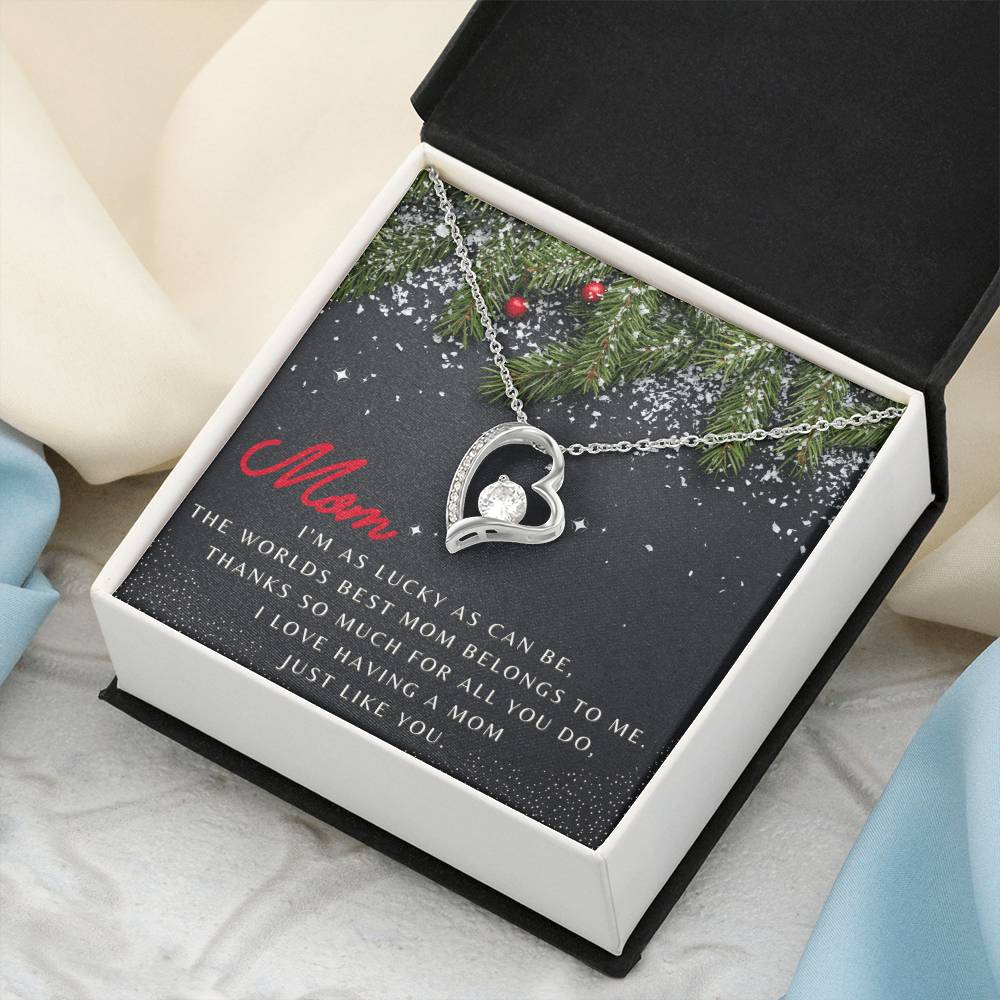 Mom Poem π Odyssey Allure Necklace Gift Forever Love Necklace