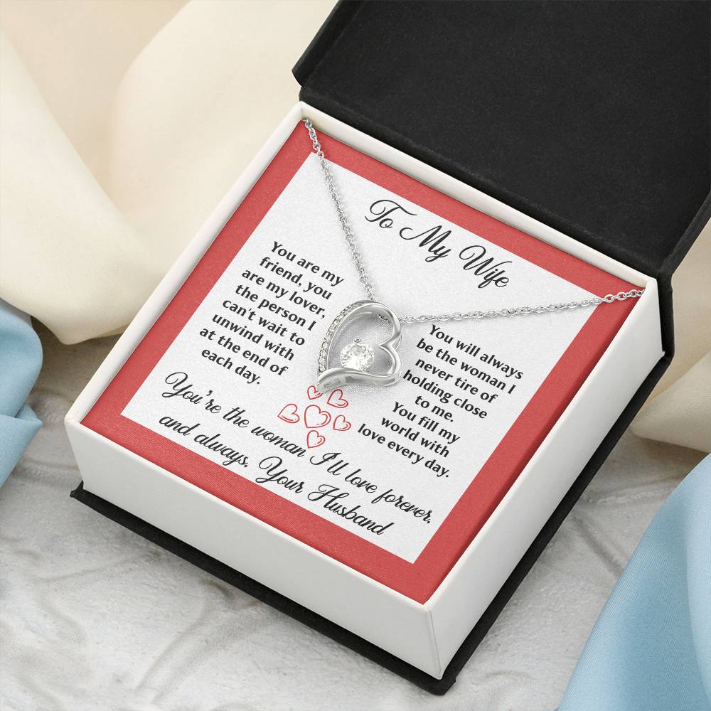 You're The Woman I'll Love Forever And Always Necklace - Forever Love Necklace