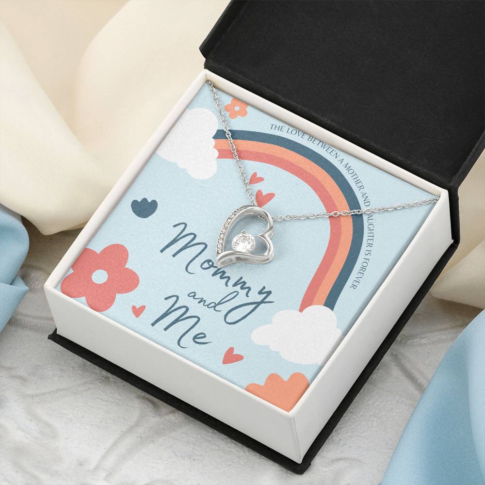 Mommy And Me Mother Daughter Gift For Daughter From Mom Gift For Daughter From Mom Daughter Mother Necklace Forever Love Necklace