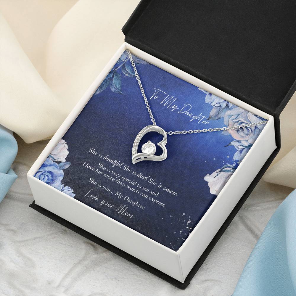 The Perfect Gift That Will Melt Your Daughter's Heart! Forever Love Necklace