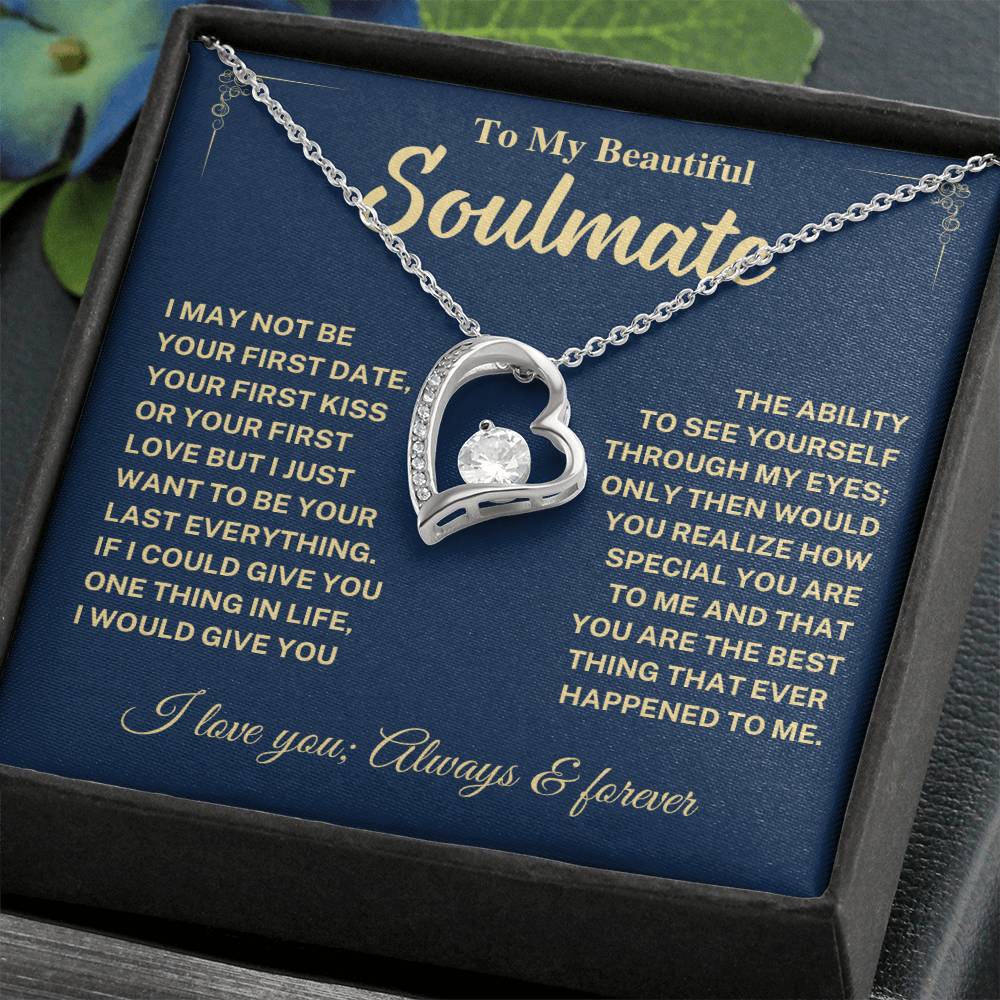 Soulmate Gift-Forever Love Necklace Forever Love Necklace