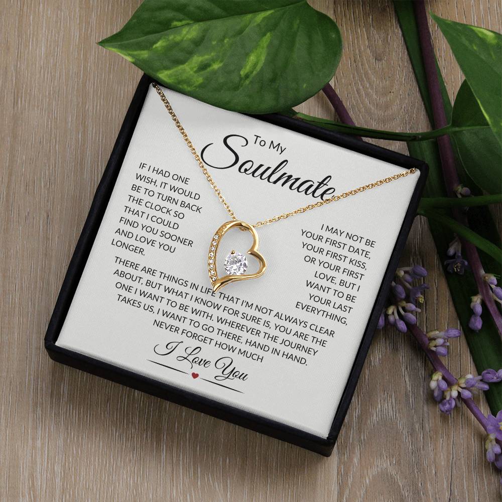 Soulmate Last Everything W Forever Love Necklace π Forever Love Necklace