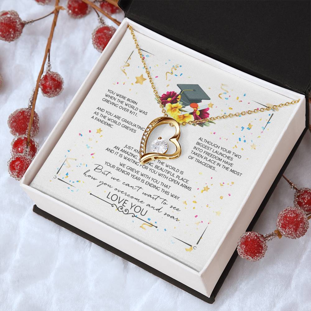 Graduation Gift For Daughter Class Of 2022 Necklace Class Of 2022 Necklace Jewelry Gift Graduation Gift For Daughter Forever Love Necklace