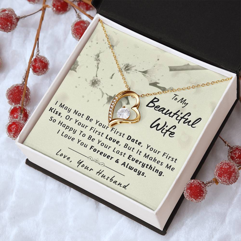 Classy Necklace For Your Beautiful Wife π Forever Love Necklace