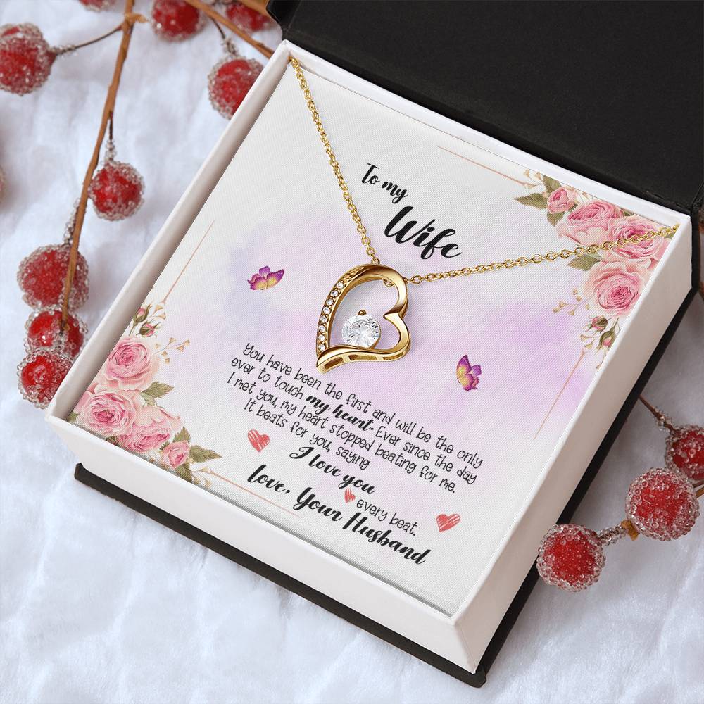 Nice Necklace For My Wife Forever Love Necklace