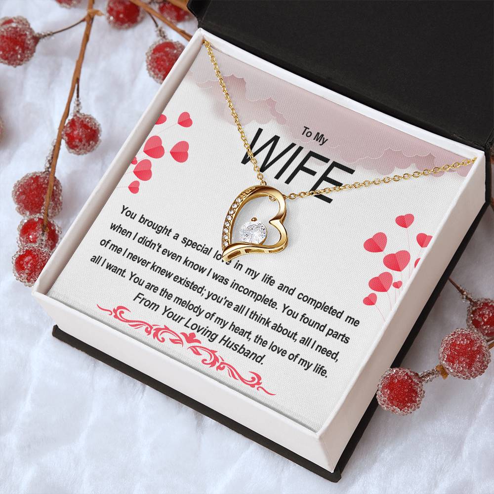 You Brought A Special Love In My Life Forever Love Necklace