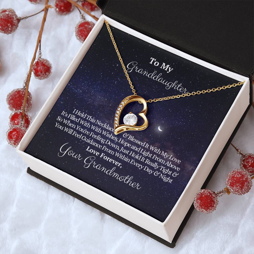 Granddaughter - Guidance From Within Necklace Forever Love Necklace