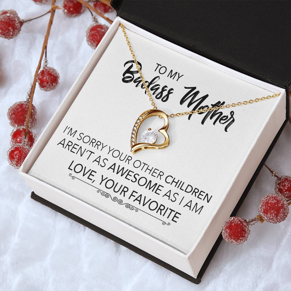 Mother's Day Necklace Forever Love Necklace