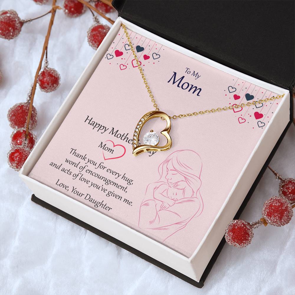 Best Mother's Day Gift For Mom Forever Love Necklace