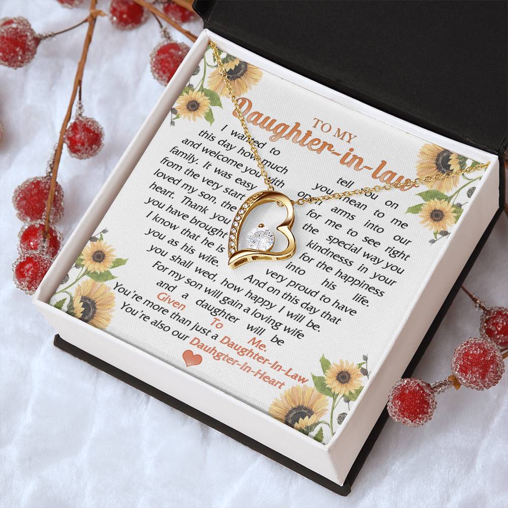 Our Daughterinheart π Forever Love Necklace